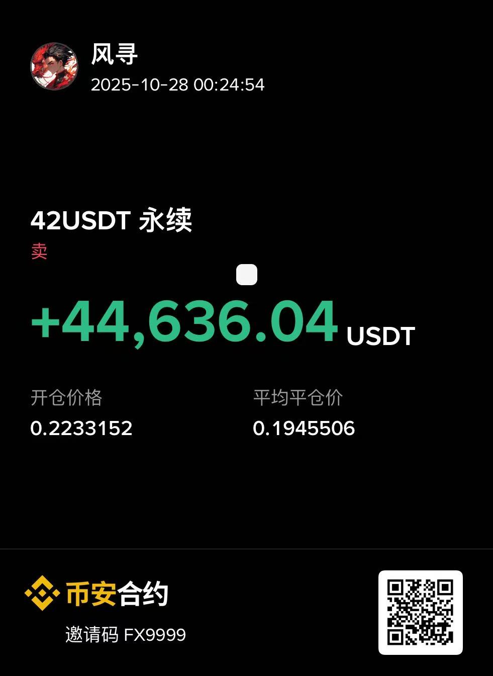 42 项目方开盘链上砸盘 · 做空盈利 4 万 U